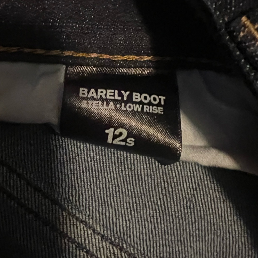 Express Barely Boot Low Rise Pants - Black